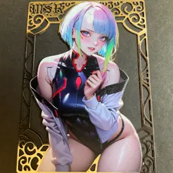 Goddess Story Gold METAL Card - Serial Number #133/200! - Anime Bikini Girl - Image 1