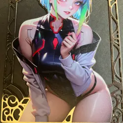 Goddess Story Gold METAL Card - Serial Number #133/200! - Anime Bikini Girl - Image 3