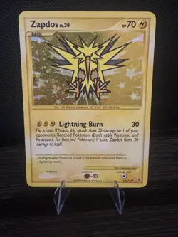 Pokemon TCG Zapdos Holo Secret Rare Card 150/147 Supreme Victors - Image 1