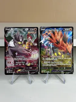 Pokemon Card Lot 2 Cards (Single Strike Urshifu V & Galarian Zapdos V) TG📈📈 - Image 1
