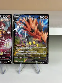 Pokemon Card Lot 2 Cards (Single Strike Urshifu V & Galarian Zapdos V) TG📈📈 - Image 3