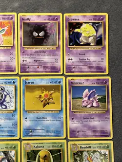 Pokemon Cards Lot XY EVOLUTIONS Rare Beedrill Dewgong, Growlithe Drowzee Magikar - Image 4