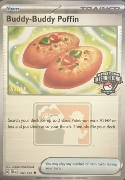 Buddy-Buddy Poffin (EUIC Promo) [Staff] ( League & Championship Cards NM Pokemon - Image 1
