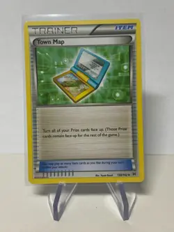 POKEMON TOWN MAP 150/162 BREAKTHROUGH UNCOMMON NM CARD NM CARD - Image 1