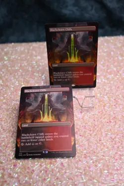 MTG Blackcleave Cliffs (Borderless) Phyrexia: All Will Be One *NM* Regular - Image 1