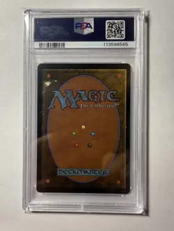 Stasis MTG Core Set 4th Edition Regular PSA 7 NM - Image 3