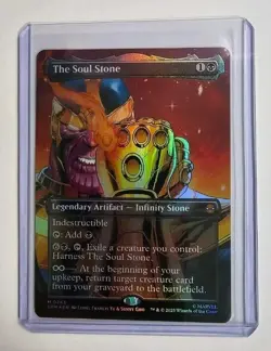 MTG The Soul Stone (Borderless) Marvel's Spider-Man Foil - Image 1