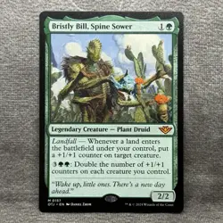Bristly Bill, Spine Sower - Outlaws of Thunder Junction (OTJ) #157 NM Non-Foil - Image 1