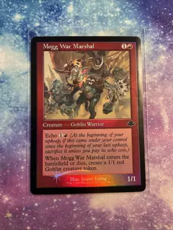 Mogg War Marshal - Foil - Retro Frame NM, English MTG Dominaria Remastered - Image 1
