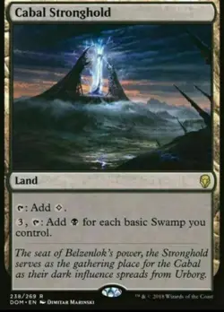Cabal Stronghold ~ Dominaria [ EX ] [ Magic MTG ] - Image 1