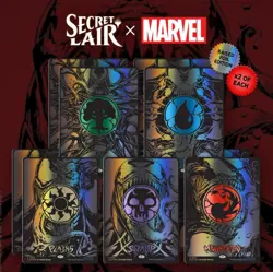 Secret Lair x Marvel's Spider-Man: Mana Symbiote Raised Foil Edition - Image 1