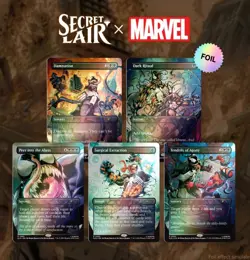 Secret Lair x Marvel’s Spider-Man: Venom Unleashed (Colors) Foil Edition - Image 1