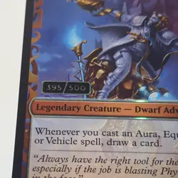 Magic MTG Sram, Senior Edificer Serialized 395 /500 #0136 Serial Numbered - Image 3
