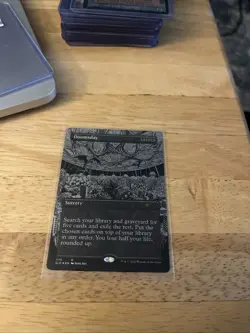MTG Secret Lair #1115 Doomsday Borderless NM - Image 1