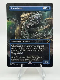 MTG EOE - Starwinder (0306) (Borderless) - Edge of Eternities (EOE) Regular - Image 1