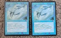 2x MTG Mystic Remora (ICE) Ice Age Regular Common 87 Magic NM-LP - Image 1