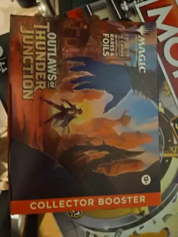 Magic the Gathering: Outlaws of Thunder Junction COLLECTOR BOOSTER MINT SEALED - Image 1