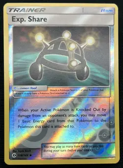 Pokemon Card - SM - Sun & Moon Exp. Share 118/149 Reverse Holo - NM - Image 1