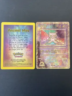 Ancient Mew Holo Holographic Pokemon Card Promo 1999-2000 Wizards Rare Gamefreak - Image 1