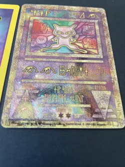 Ancient Mew Holo Holographic Pokemon Card Promo 1999-2000 Wizards Rare Gamefreak - Image 2