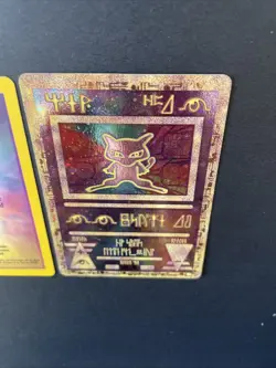 Ancient Mew Holo Holographic Pokemon Card Promo 1999-2000 Wizards Rare Gamefreak - Image 4