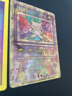 Ancient Mew Holo Holographic Pokemon Card Promo 1999-2000 Wizards Rare Gamefreak - Image 5