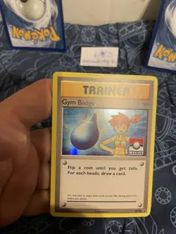 Pokemon TCG x3 Gym Badge Misty XY204; FREE SHIPPING! - Image 5
