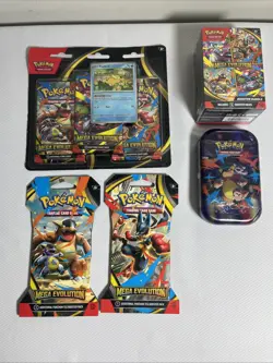 Pokemon TCG Lot of 5 Items from Mega Evolution - New Factory Sealed and in Hand - Image 3