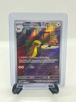Pokemon Mega Evolution Gumshoos Illustration Rare 153/132 NM - Image 1