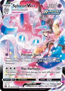 Sylveon VMAX (#TG15/TG30) - Ho SWSH - Brilliant Stars Trainer Gallery NM Pokemon - Image 1