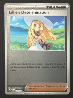 Pokemon TCG Lillie's Determination 119/132 Mega Evolution Reverse Holo NM - Image 1