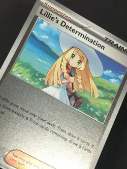 Pokemon TCG Lillie's Determination 119/132 Mega Evolution Reverse Holo NM - Image 2