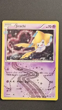Jirachi RC13/RC32 Radiant Collection Holo Foil Pokemon LP - Image 1