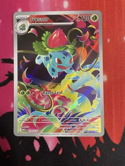 Ivysaur 134/132 Mega Evolutions Illustration Rare Near Mint NM Pokemon TCG - Image 1