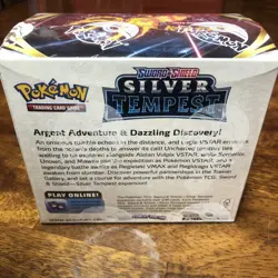 Pokemon TCG sliver Tempest Booster Box W/ Acrylic case - Image 5