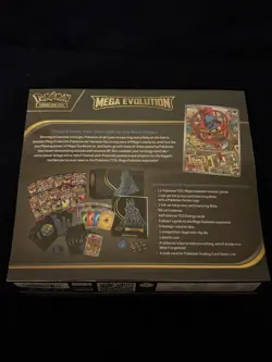 Pokemon TCG Mega Evolution 2025 Lucario ETB Elite Trainer Box - Sealed (IN HAND) - Image 2