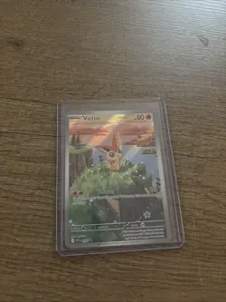 Pokemon TCG Victini SVP #208 Black Star Promo Illustration Rare - Image 1