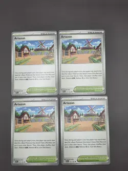 4 x Artazon - Various Sets - Playset - Pokemon TCG - Image 1