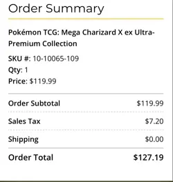 PRESALE Pokemon TCG Phantasmal Flames Mega Charizard X EX UPC CONFIRMED 11/14/25 - Image 2
