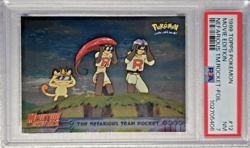 PSA 7 NM 1999 Topps Pokemon - Movie Edition ~ Nefarious Team Rocket ~ Foil - #12 - Image 4