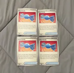 x4 Rare Candy 125/132 - Mega Evolution - Pokemon - NM/M English PLAYSET - Image 1