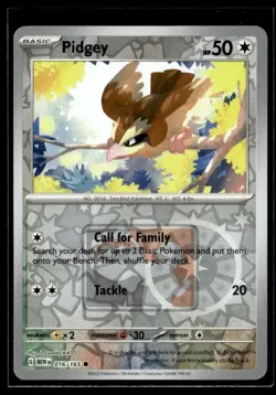 2023 Scarlet & Violet Series - Scarlet & Violet - 151 - PKM league Promo Pidgey - Image 1