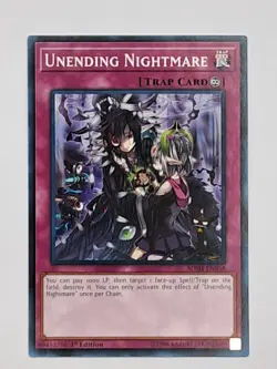 YuGiOh Unending Nightmare SDSH-EN038 Common 1st Edition NM - Image 1