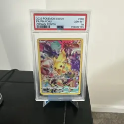 Pokemon Crown Zenith Pikachu Full Art Secret Rare Card #160/159 PSA 10 Gem Mint - Image 1