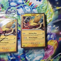 3x. Zapdos Pokemon Promo Card - GameStop Exclusive - 3 Card Include - Image 5