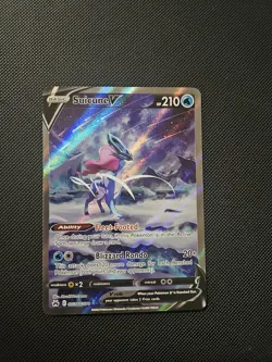 Suicune V GG38/GG70 - Crown Zenith Galarian Gallery - Pokemon Card - Nm - Image 1