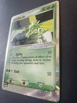 Pokemon Scyther ex 80 HP Holo Trading Card Game - Image 4