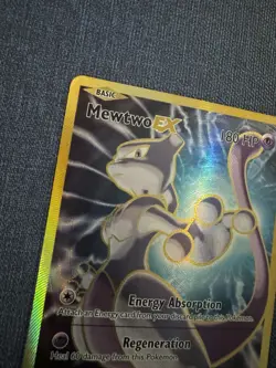Pokemon TCG Mewtwo EX 103/108 Ultra Rare Holo Card Evolutions XY - Image 5