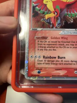 CGC 7.5 Ho-Oh ex 2005 EX Unseen Forces 104/115 Holo Pokemon Card psa - Image 5