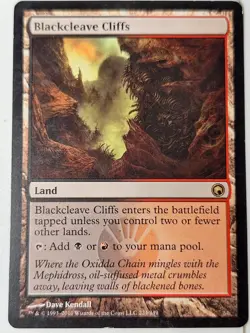 Blackcleave Cliffs - Scars of Mirrodin - Magic the Gathering MTG Nice! - Image 1